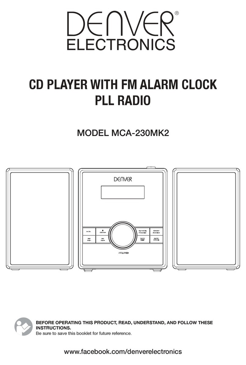 Denver Electronics MCA-230MK2 manual