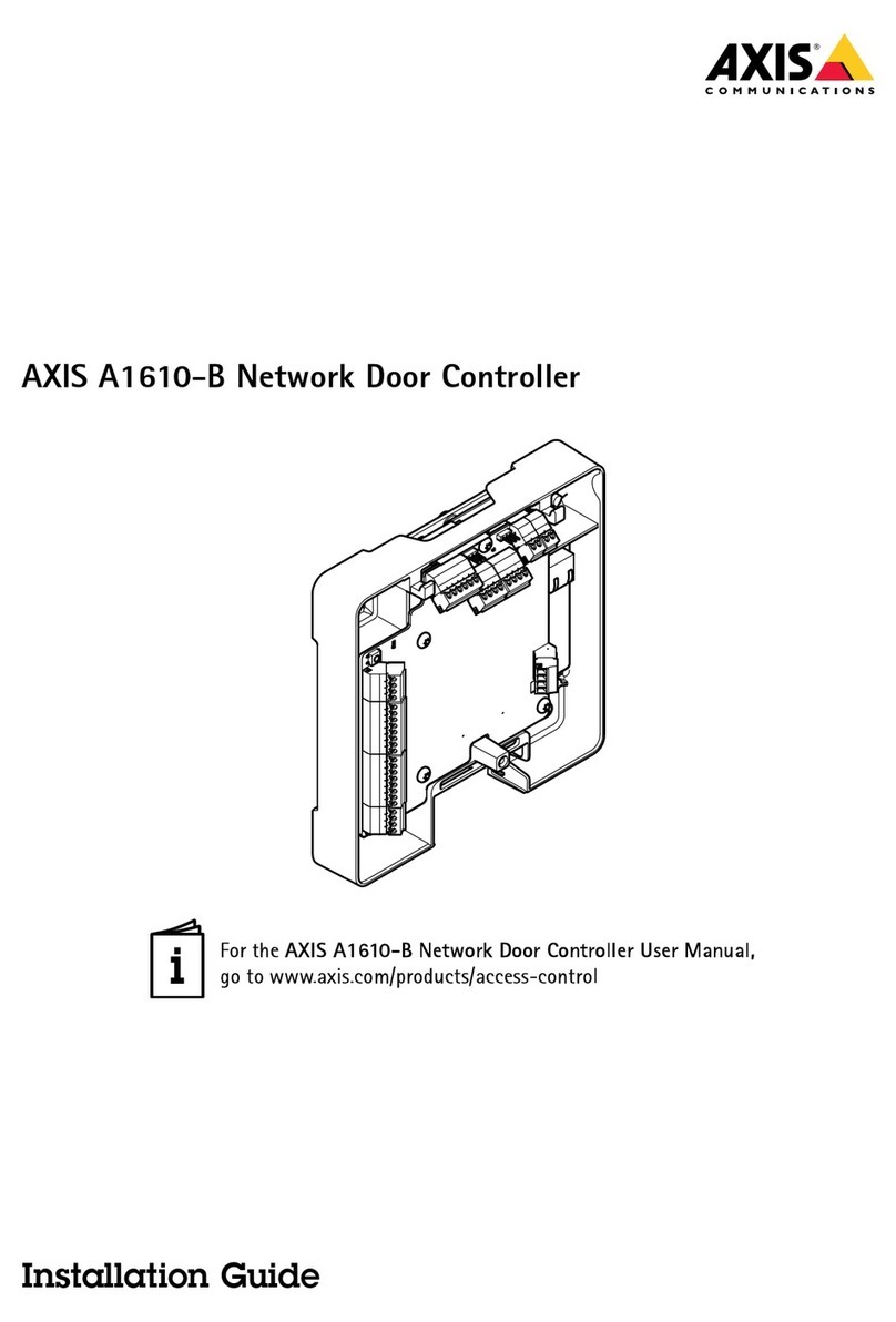Axis A1610-B User manual