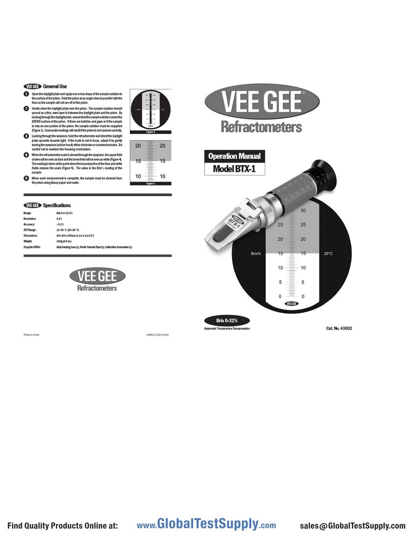 VEE GEE BTX-1 Operation manual