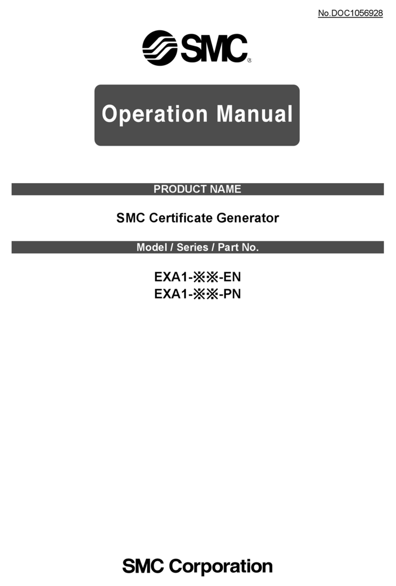 SMC Networks EXA1 EN Series User manual