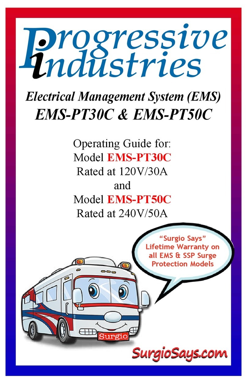 Progressive Industries EMS-PT30C operating guide