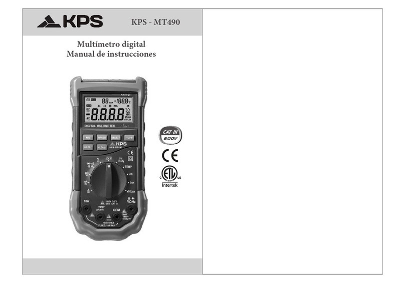 KPS MT490 User manual