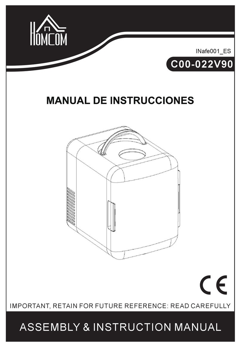 HOMCOM C00-022V90 instruction manual