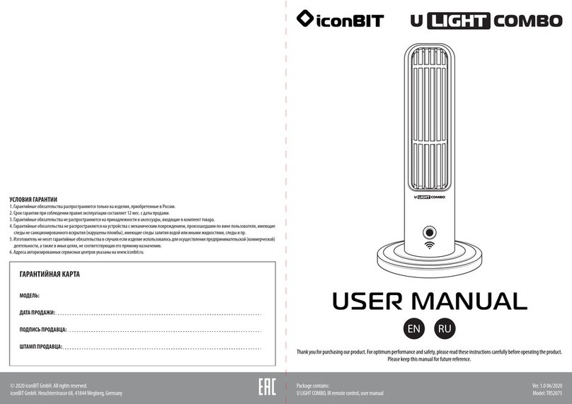 IconBiT U LIGHT COMBO TRS2075 user manual