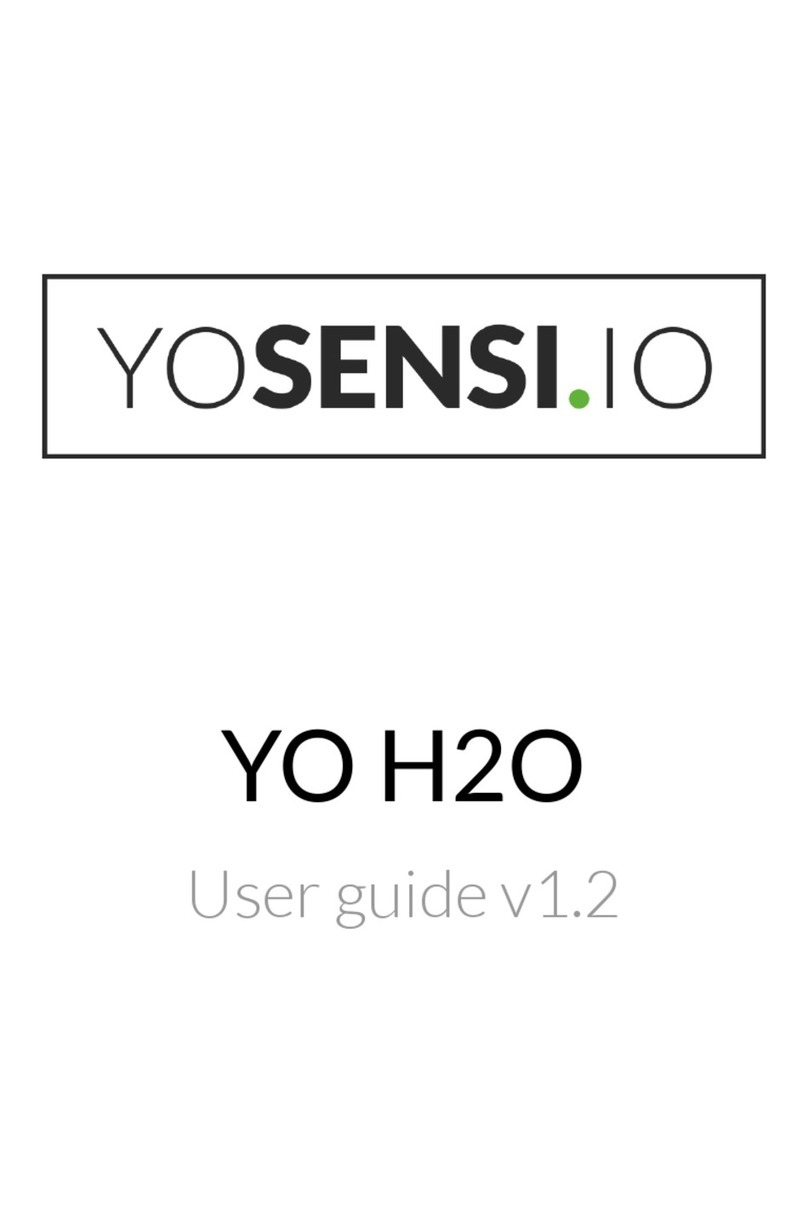 YOSensi YO H2O User manual