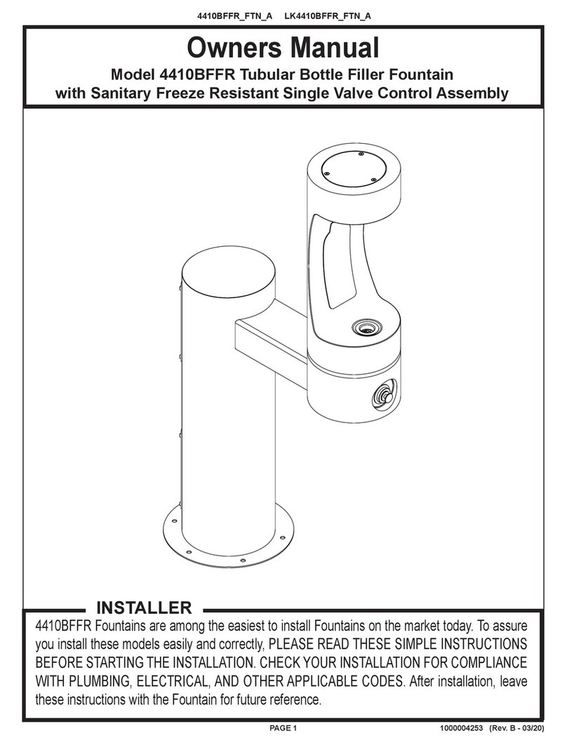 Elkay LK4410BFFR FTN A Series User manual Elkay LK4410BFFR FTN A Series User manual