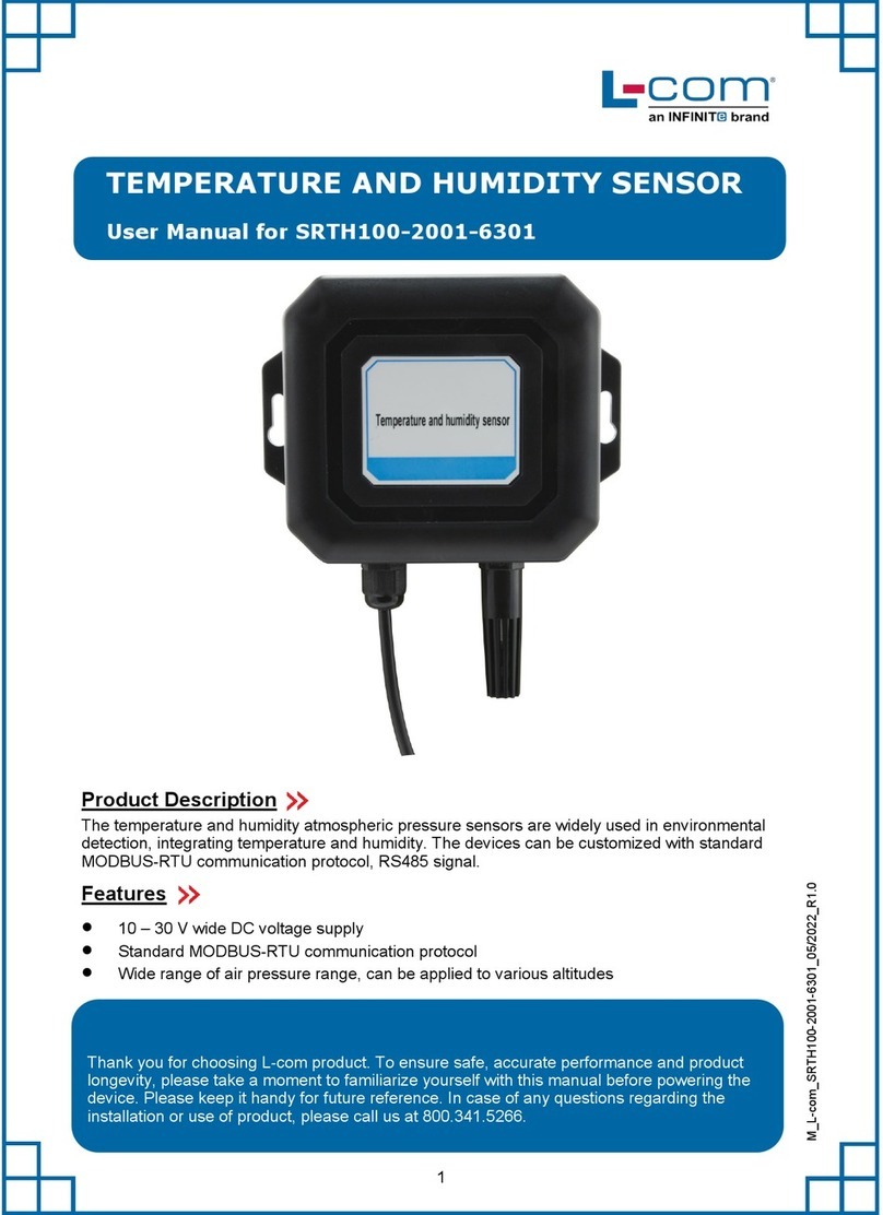 Infinite L-com SRTH100-2001-6301 user manual