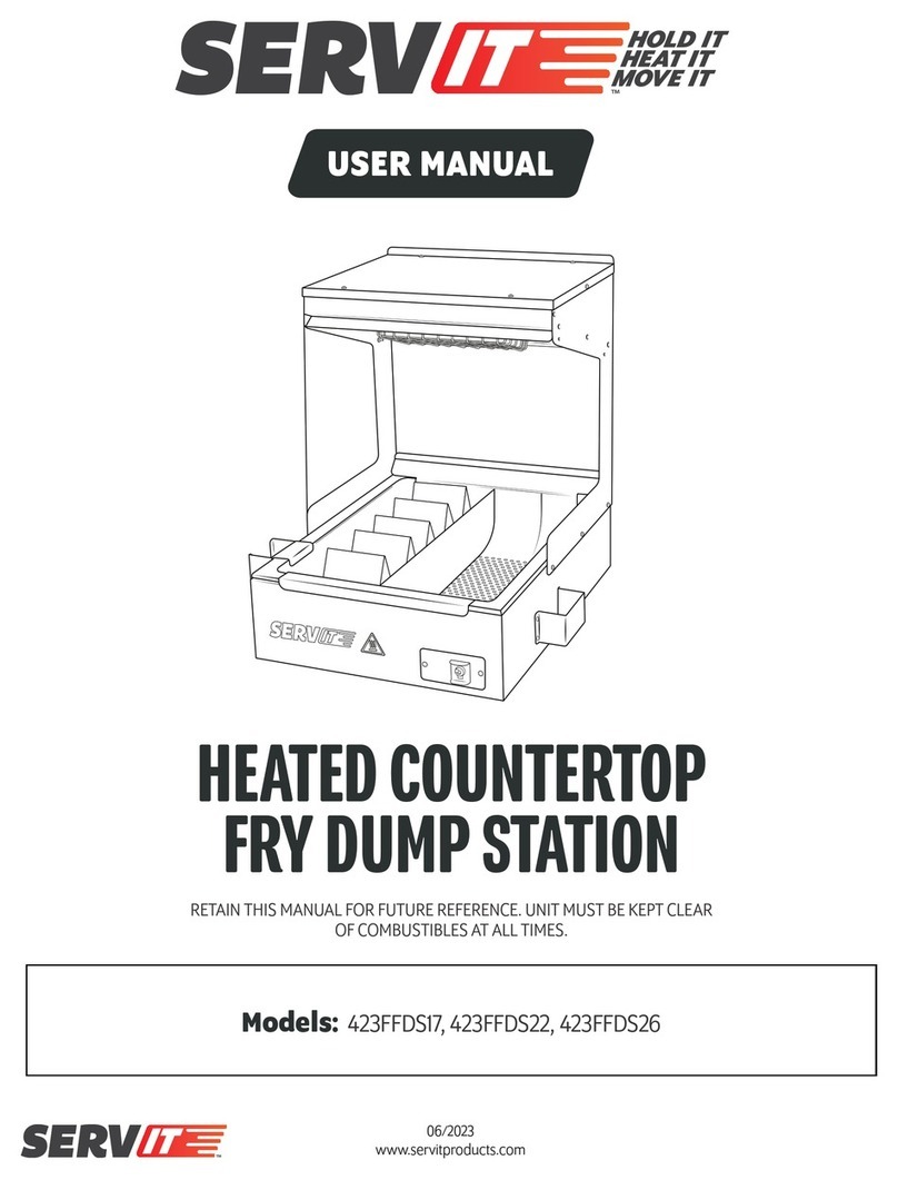SERVIT 423FFDS17 user manual