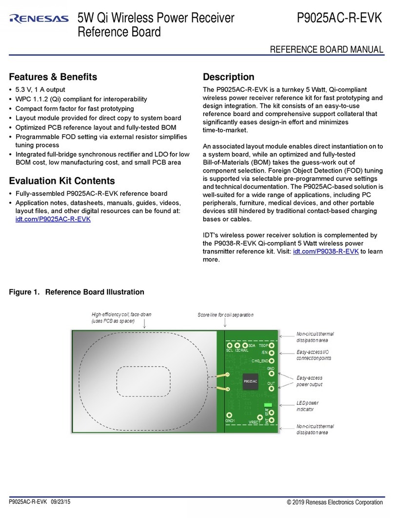 Renesas P9025AC-R-EVK manual