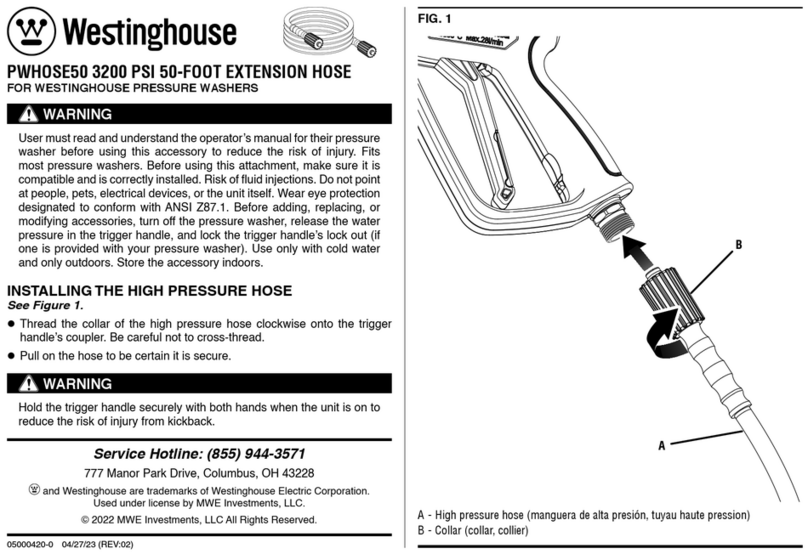 Westinghouse PWHOSE50 manual