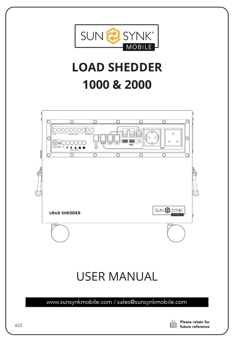 SunSynk LOAD SHEDDER User manual