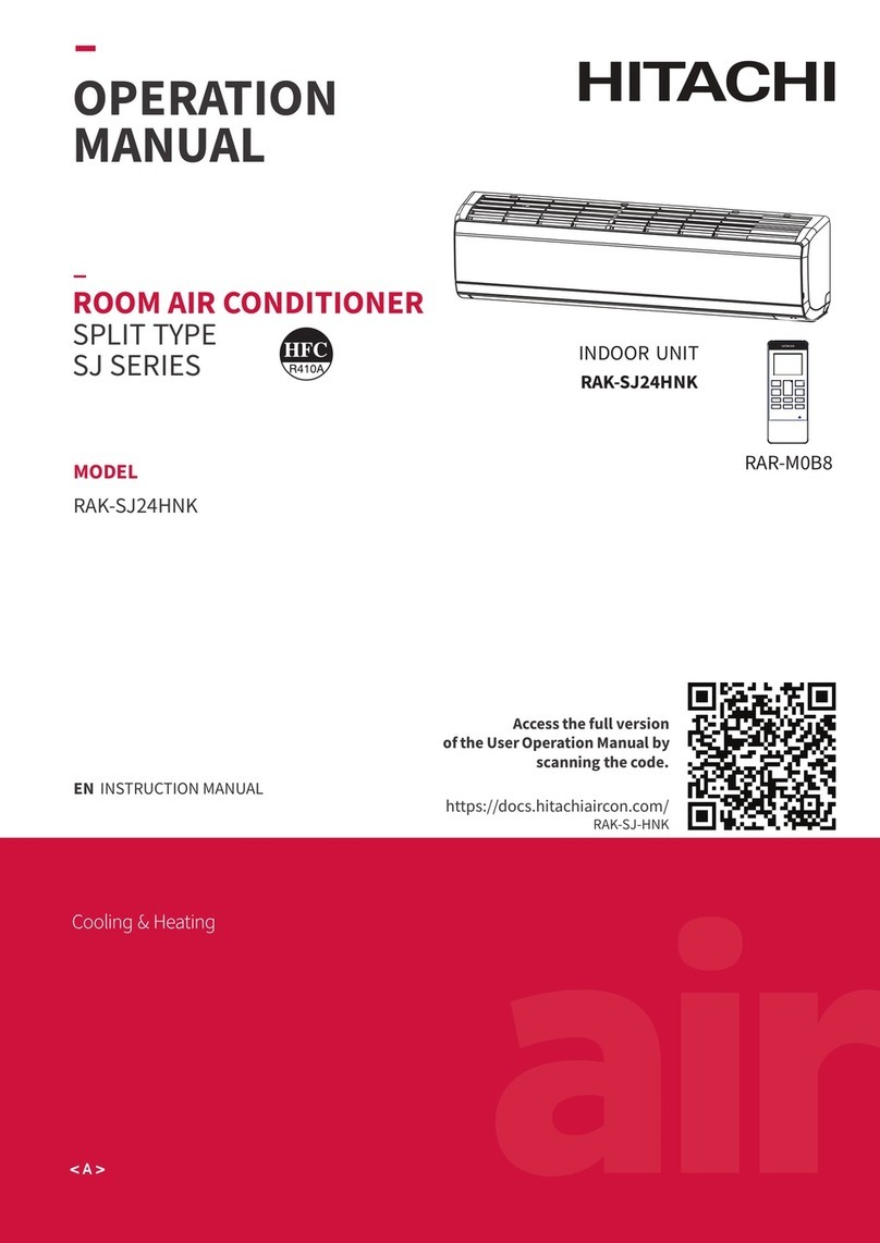 Hitachi SJ Series User manual
