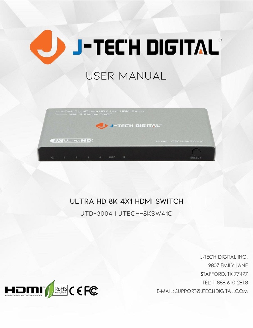 J-Tech Digital JTD-3004 User manual