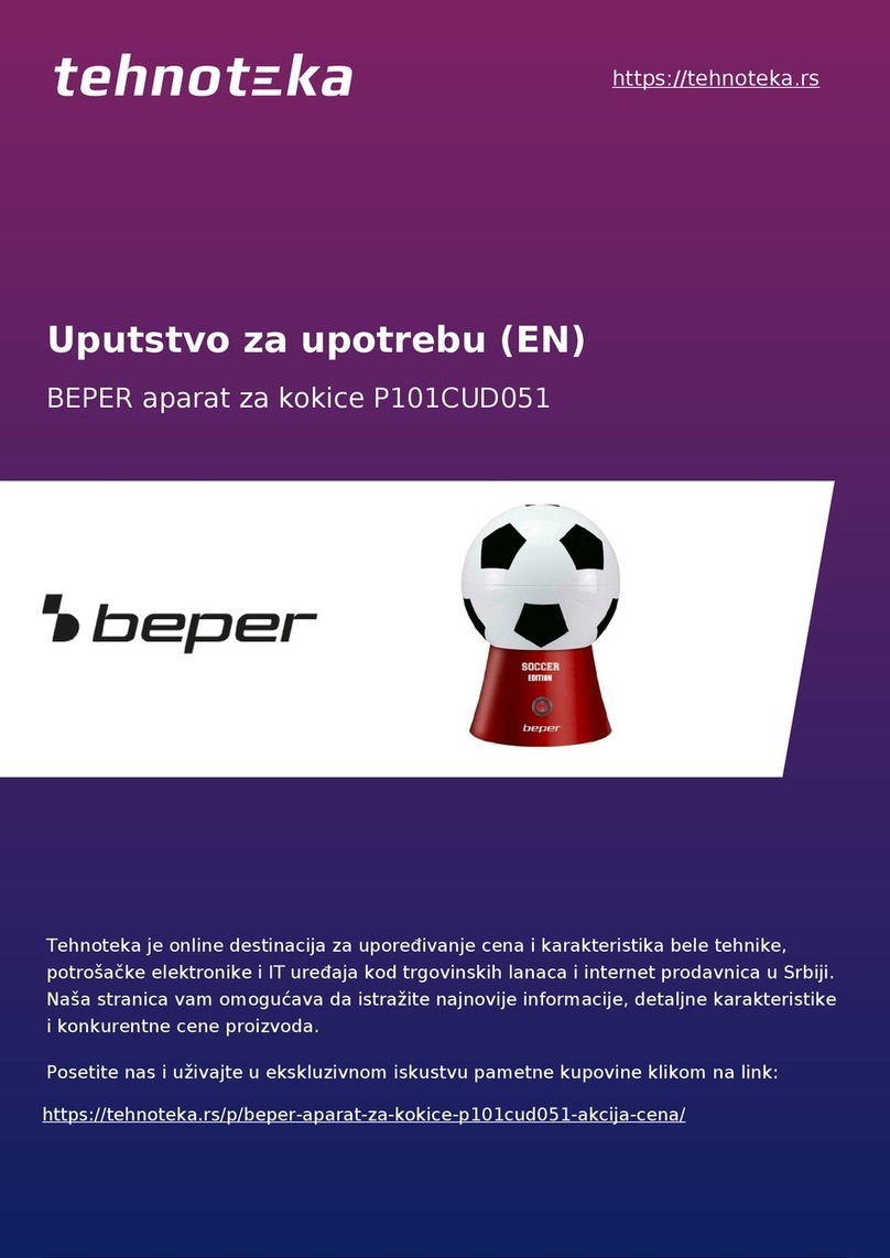 Beper P101CUD051 manual