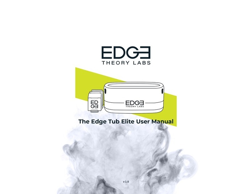 Edge Tub Elite user manual Edge Tub Elite user manual
