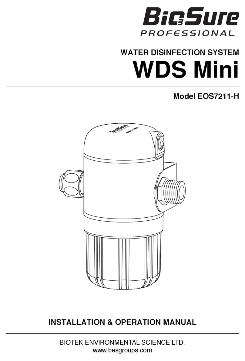 Bio-Tek Bio3Sure WDS Mini User manual