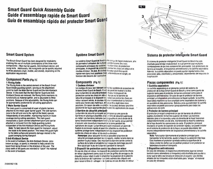 Bosch Smart Guard User manual
