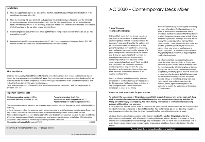 Abode ACT3030 manual Abode ACT3030 manual