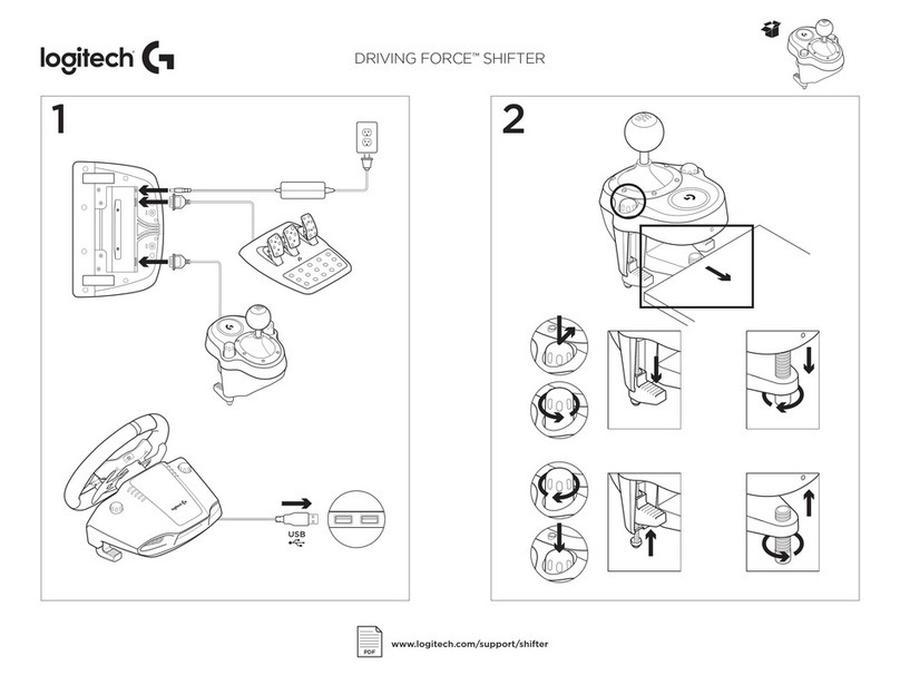 Logitech G Driving Force Shifter installation guide
