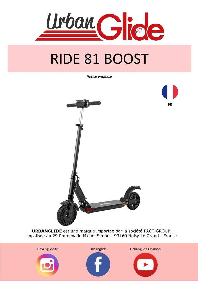 URBANGLIDE RIDE 81 BOOST Original manual