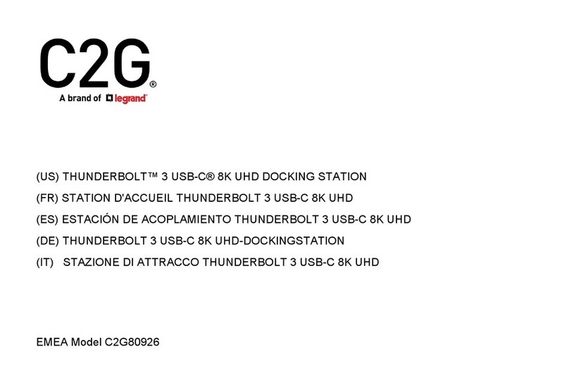 LEGRAND C2G80926 manual