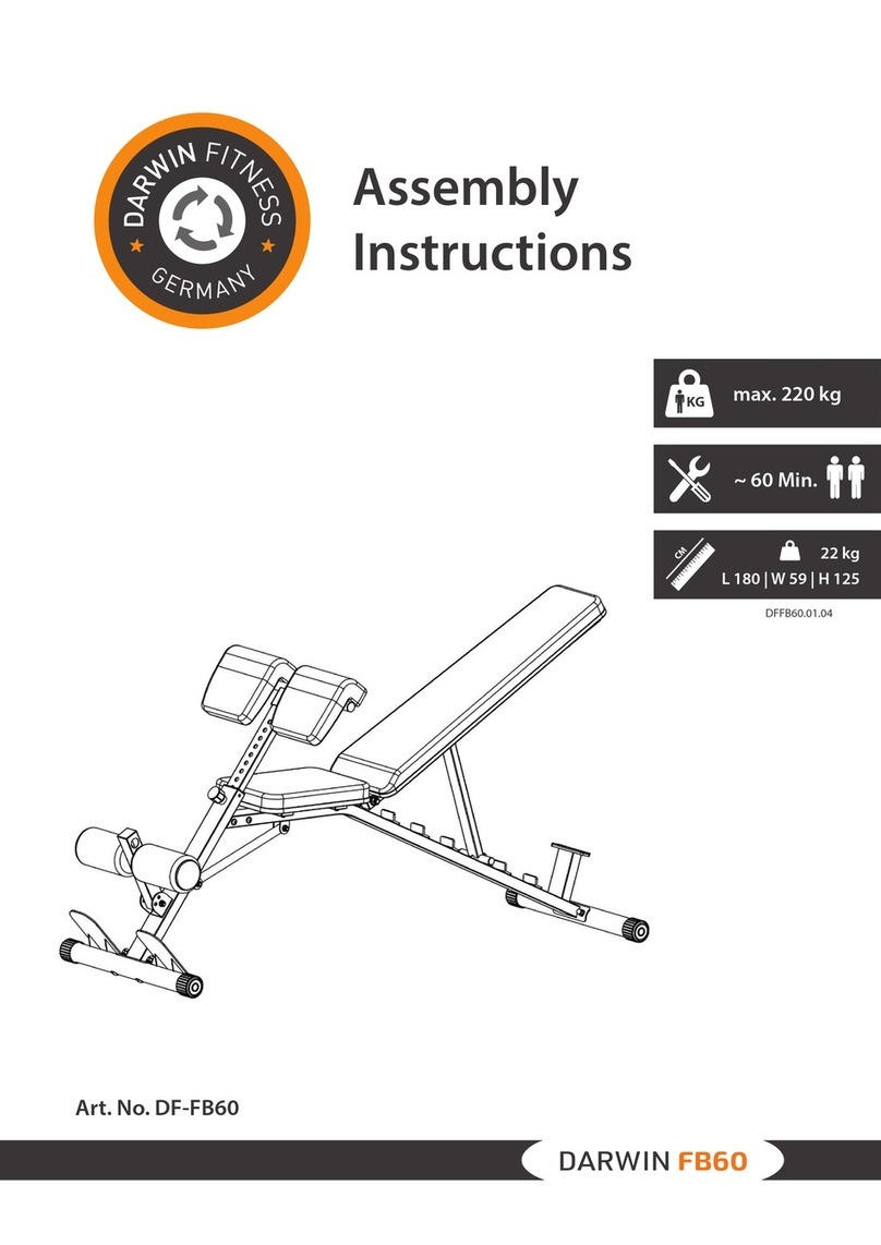 DarwinFitness FB60 User manual