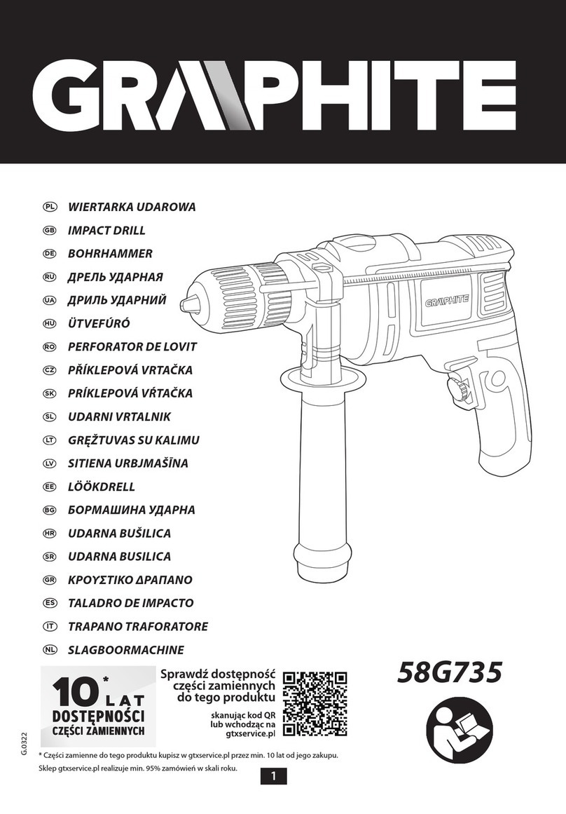 Graphite 58G735 User manual