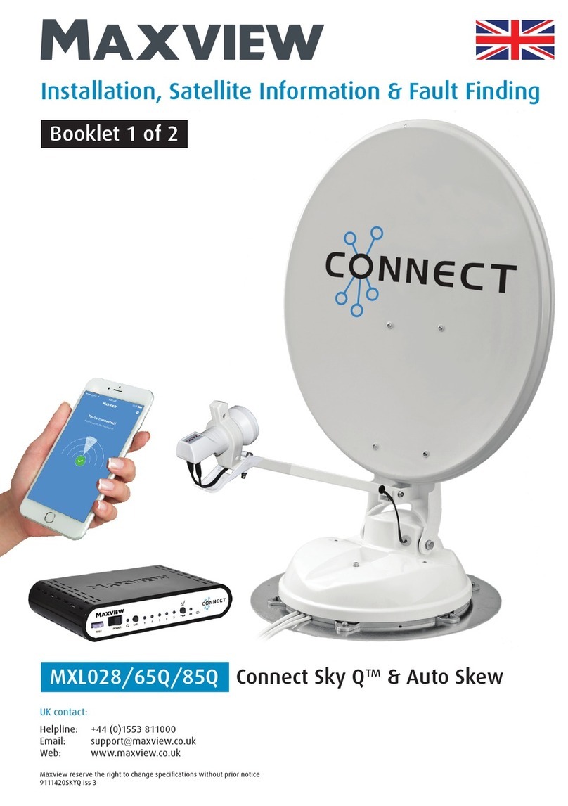 Maxview CONNECT MXL028/65Q Owner's manual