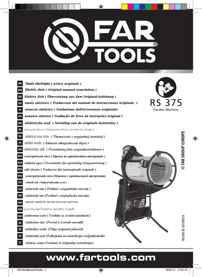 Far Tools RS 375 Original manual