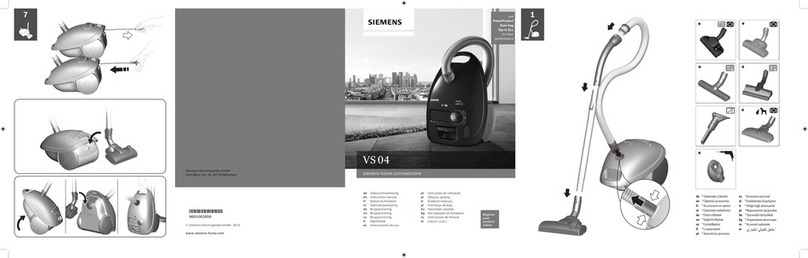 Siemens VS 04 User manual