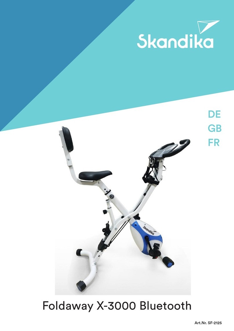 Skandika Foldaway X-3000 Bluetooth User manual