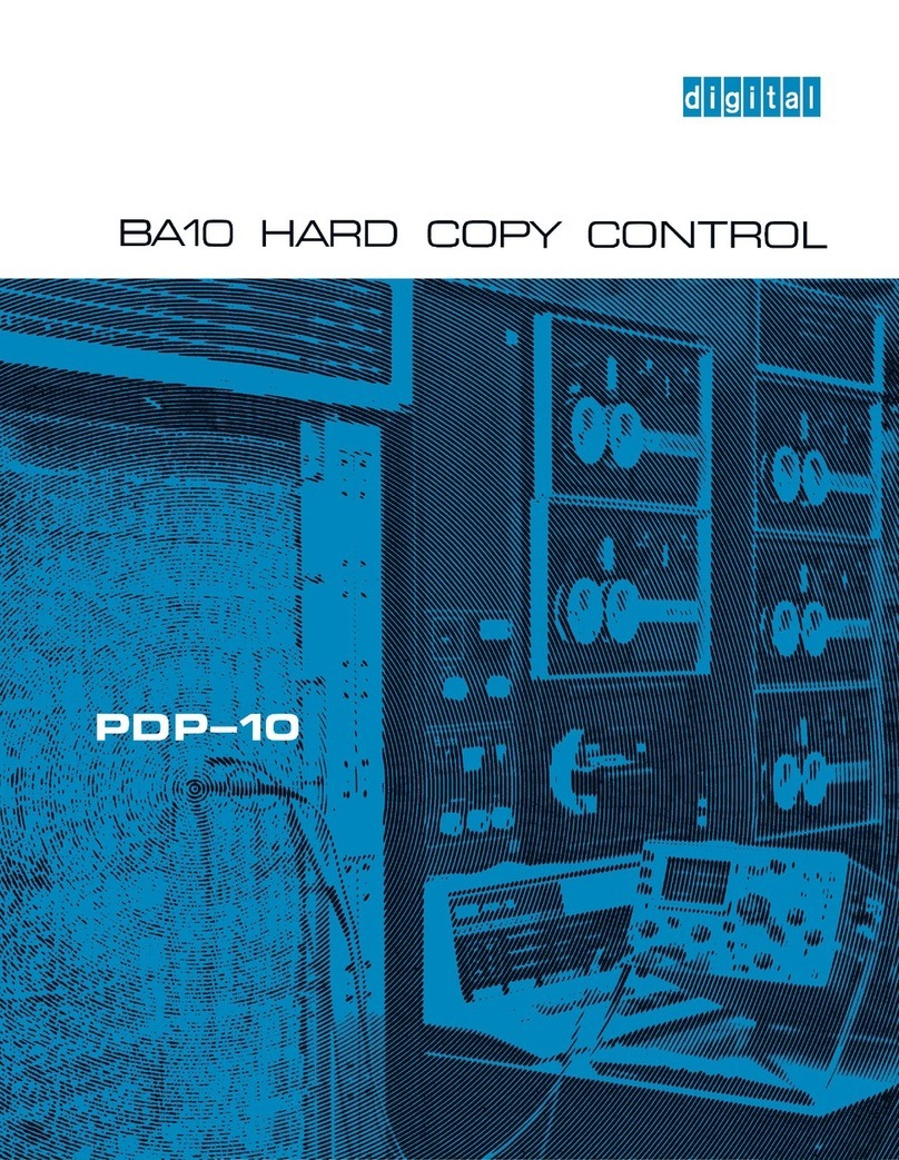 Digital Equipment PDP-10 User manual