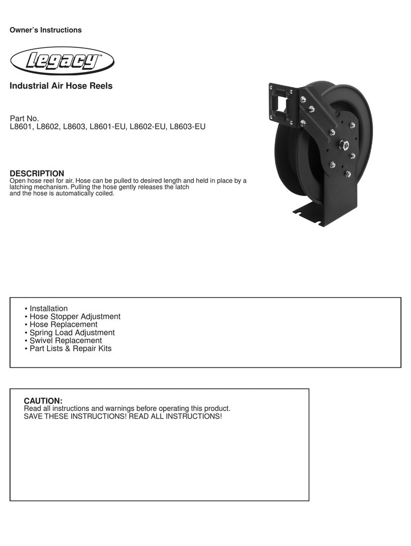 Legacy L8601 User manual