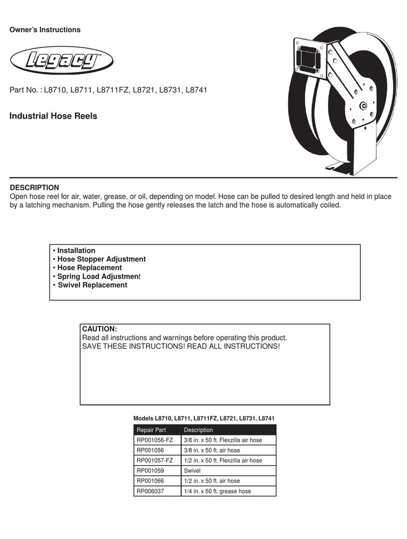 Legacy L8710 User manual