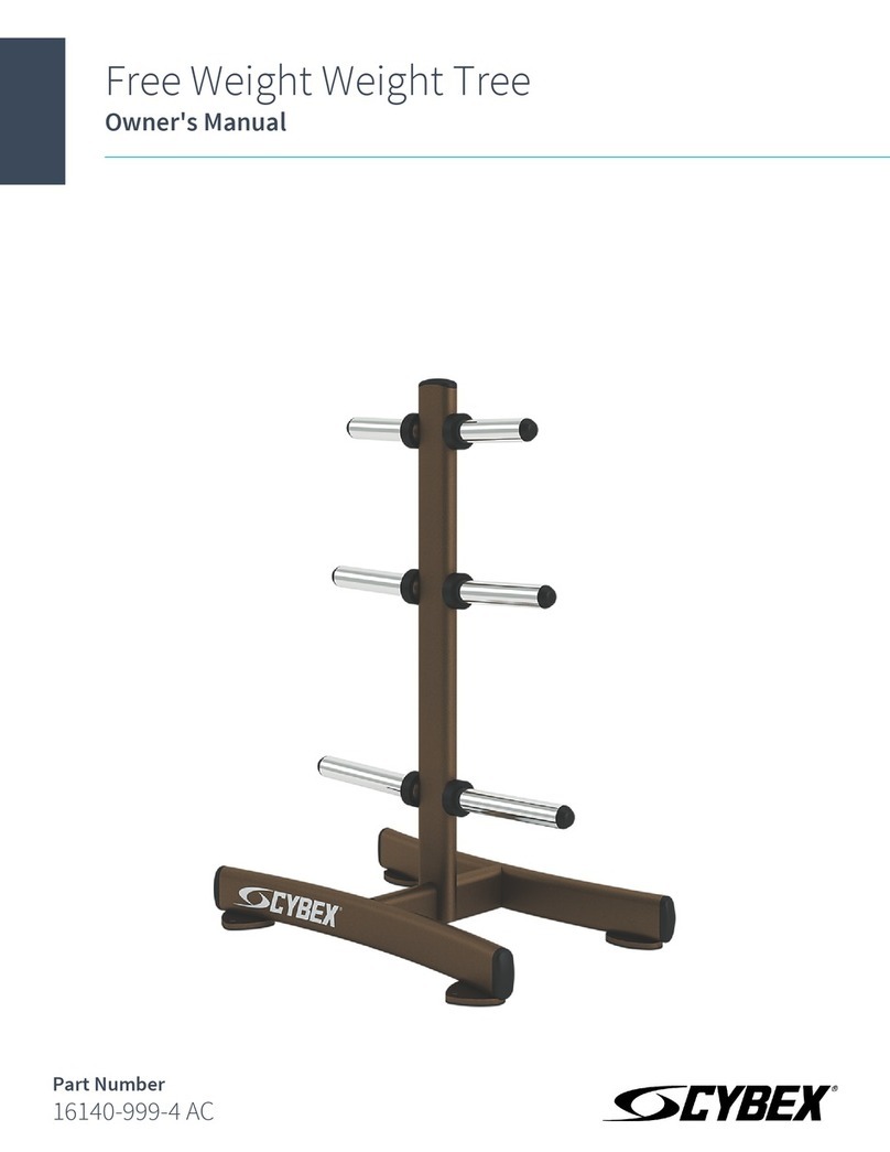 CYBEX Free Weight Weight Tree owner's manual