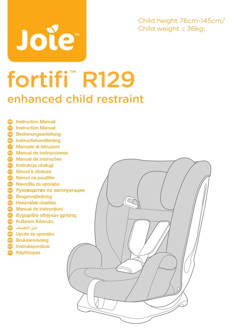 Joie fortifi R129 instruction manual