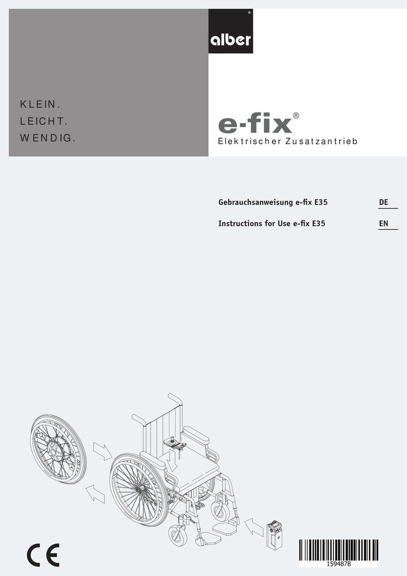 Alber e-fix E35 User manual