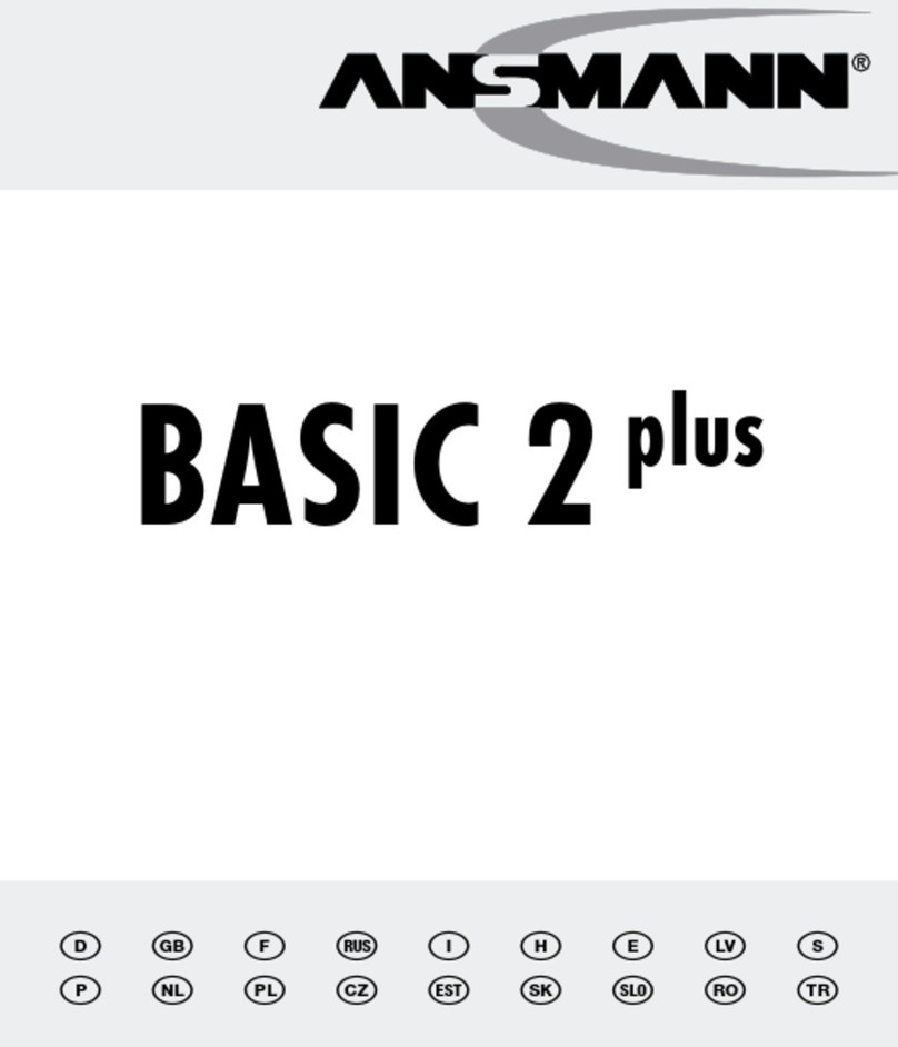 ANSMANN Basic 2 plus User manual ANSMANN Basic 2 plus User manual