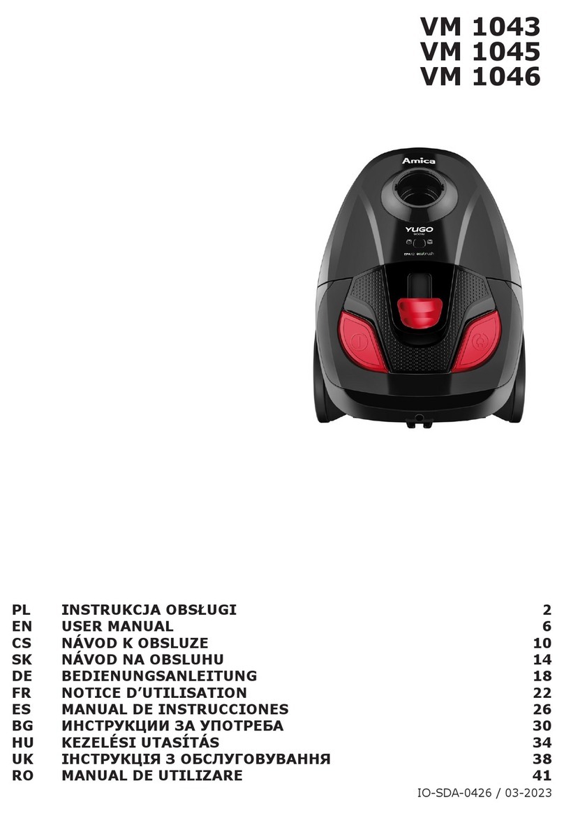 Amica VM 1043 User manual