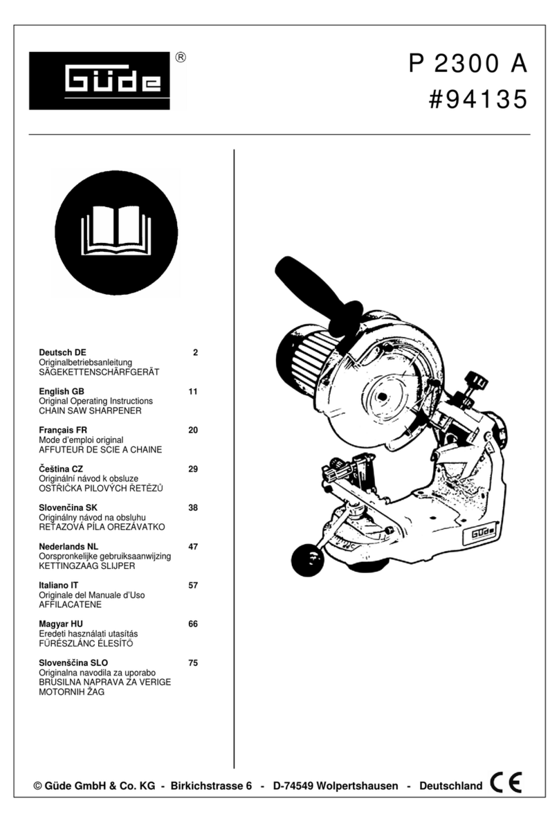 GÜDE P 2300 A Original operating instructions
