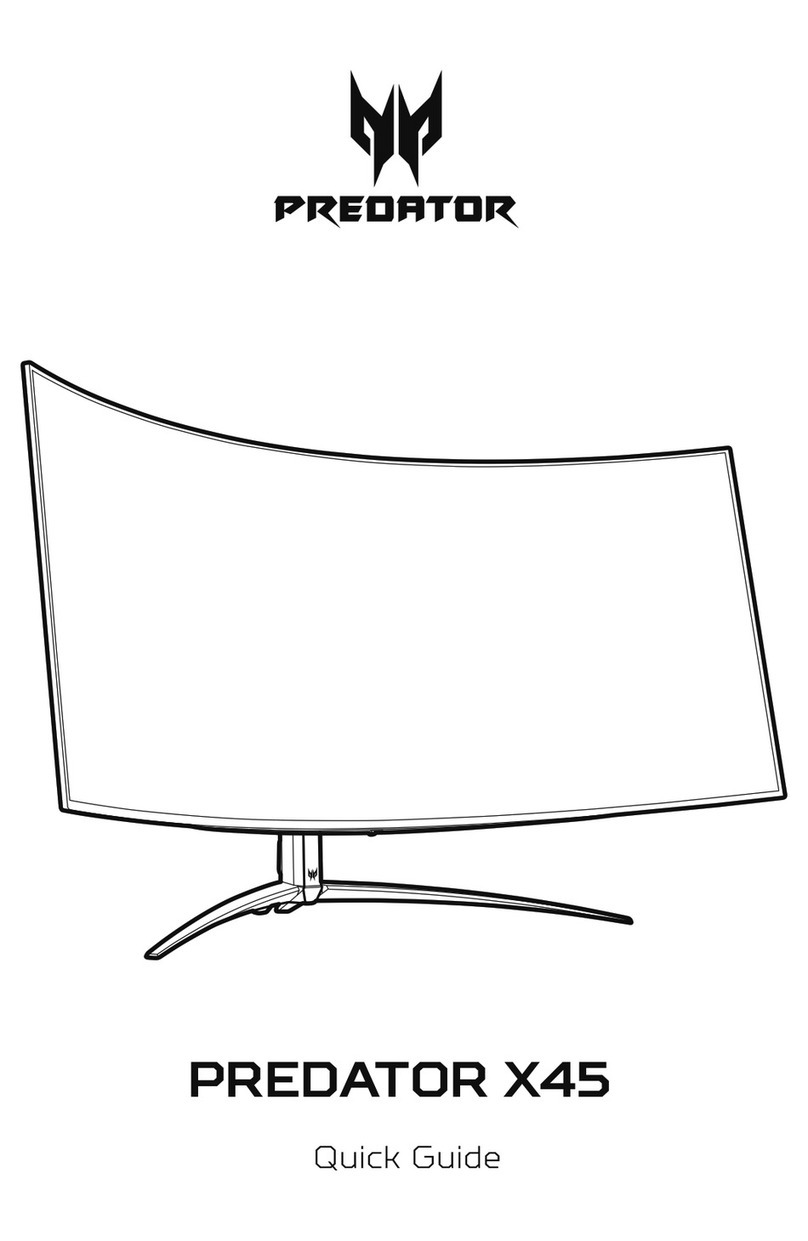 Acer PREDATOR X45 User manual