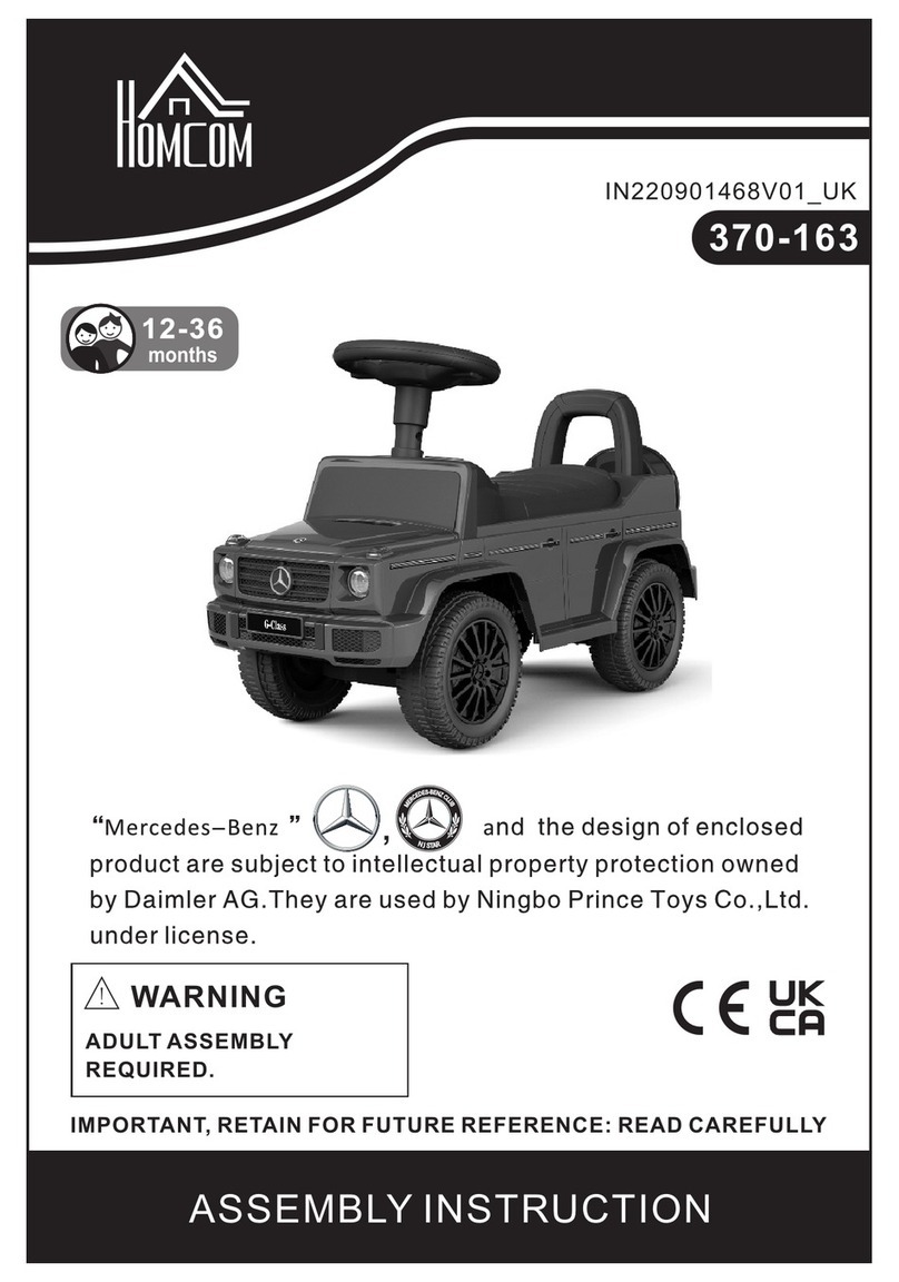 HOMCOM 370-163 Assembly instruction