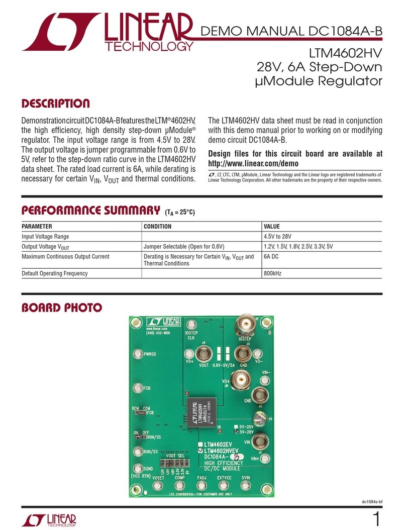 Linear Technology DC1084A-B manual