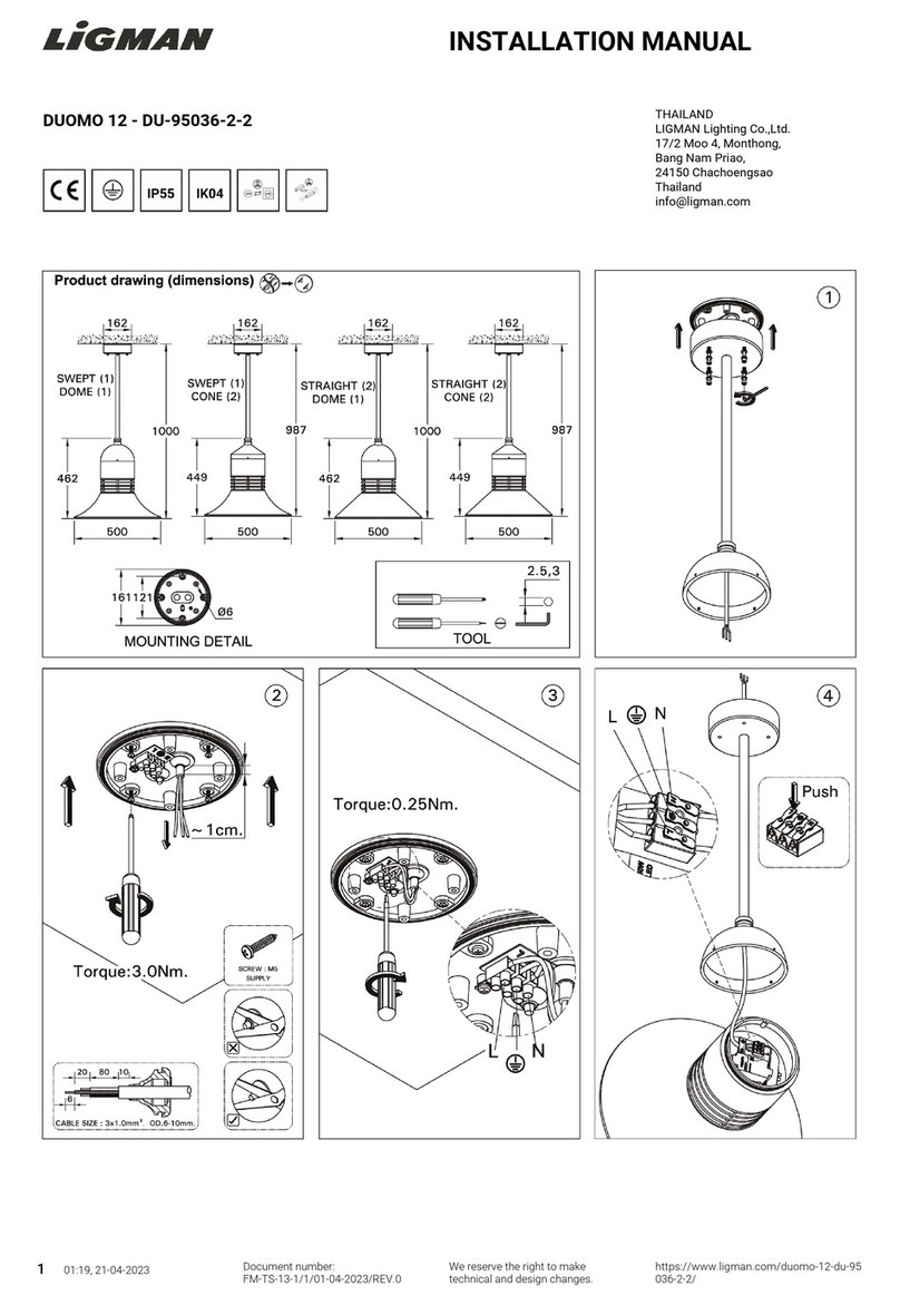 LIGMAN DUOMO 12 User manual