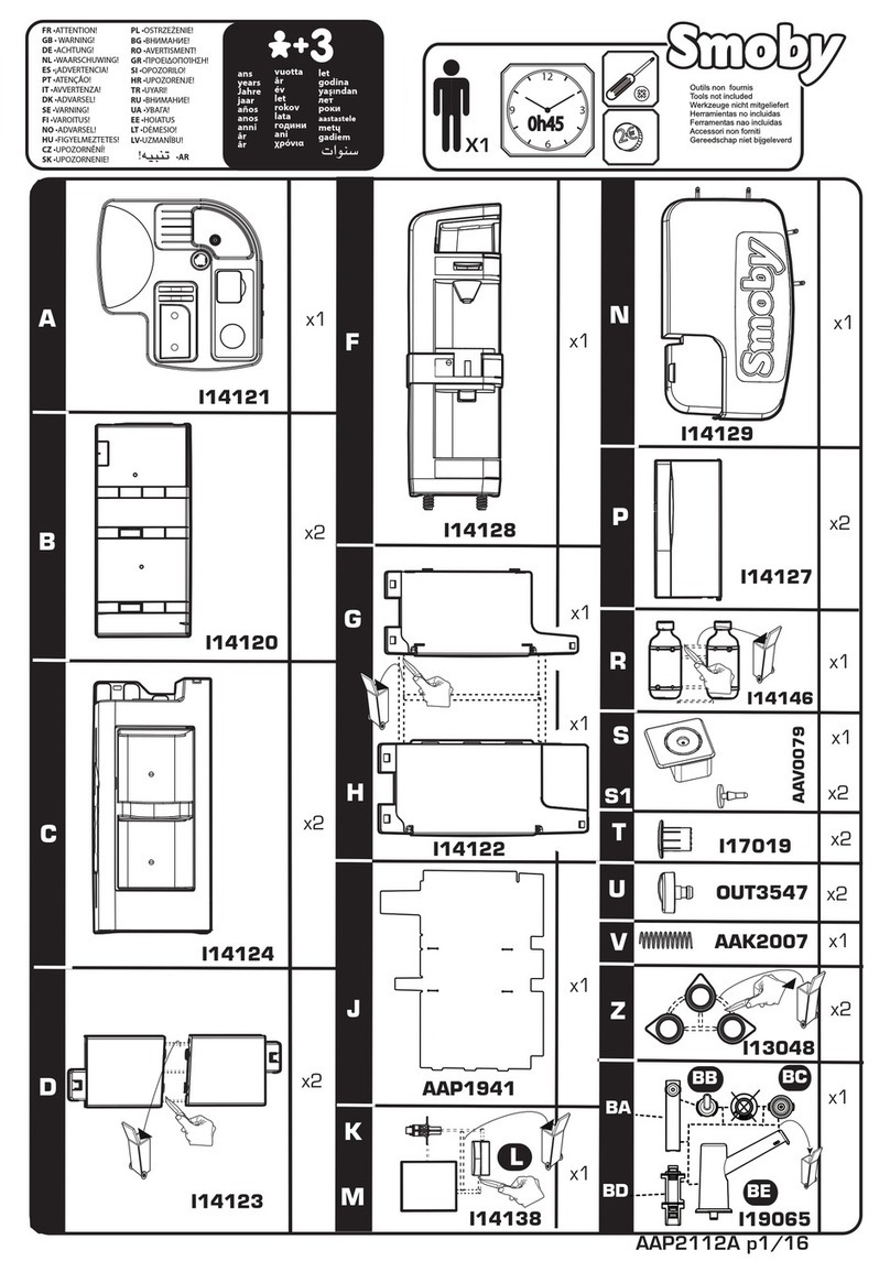 Smoby AAP2112A User manual