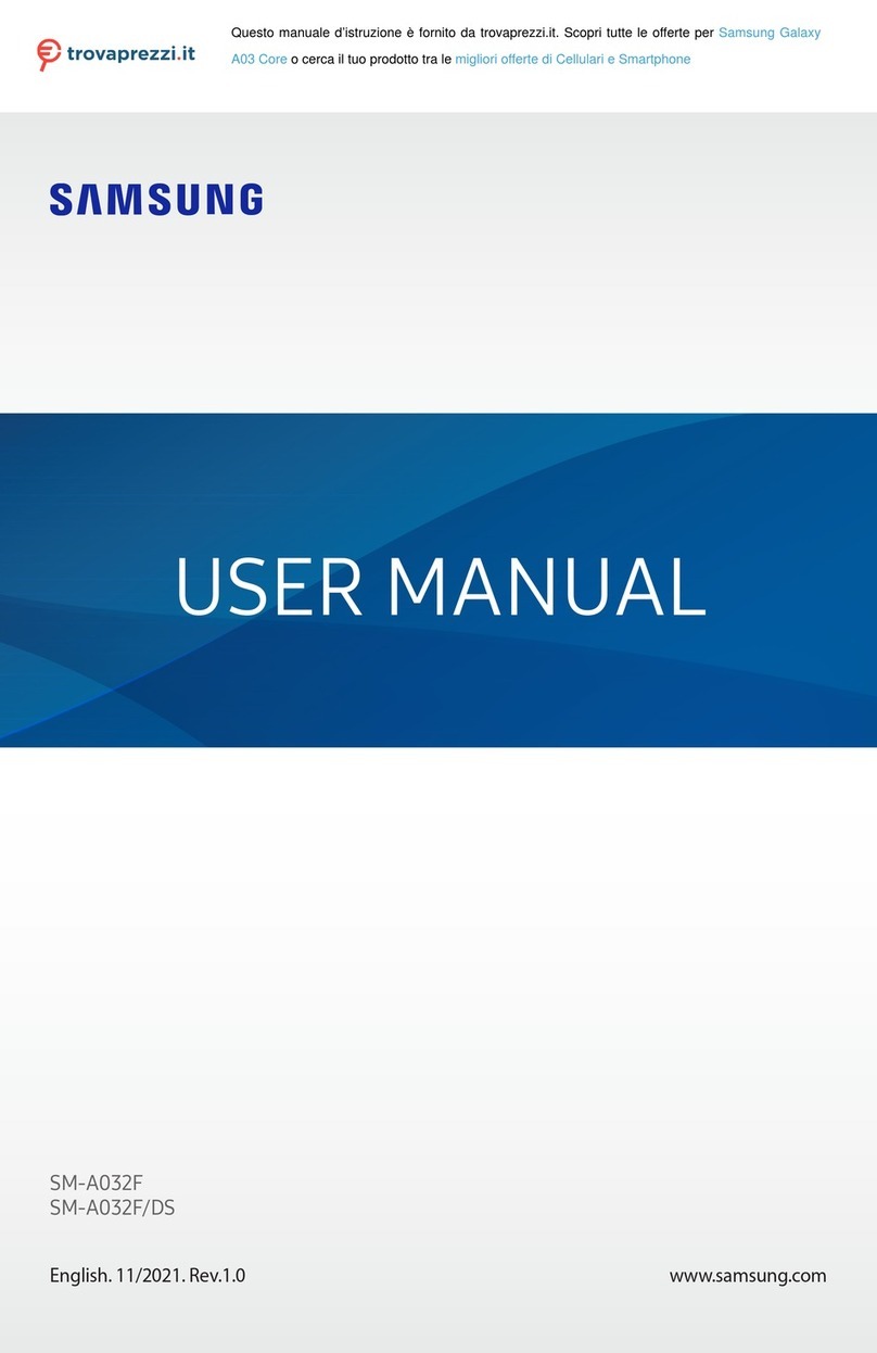 Samsung Galaxy A03 Core User manual Samsung Galaxy A03 Core User manual