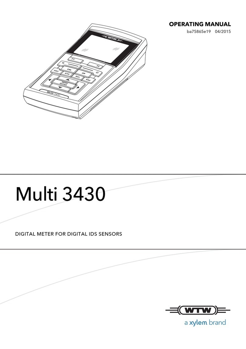 Xylem WTW Multi 3430 operating manual