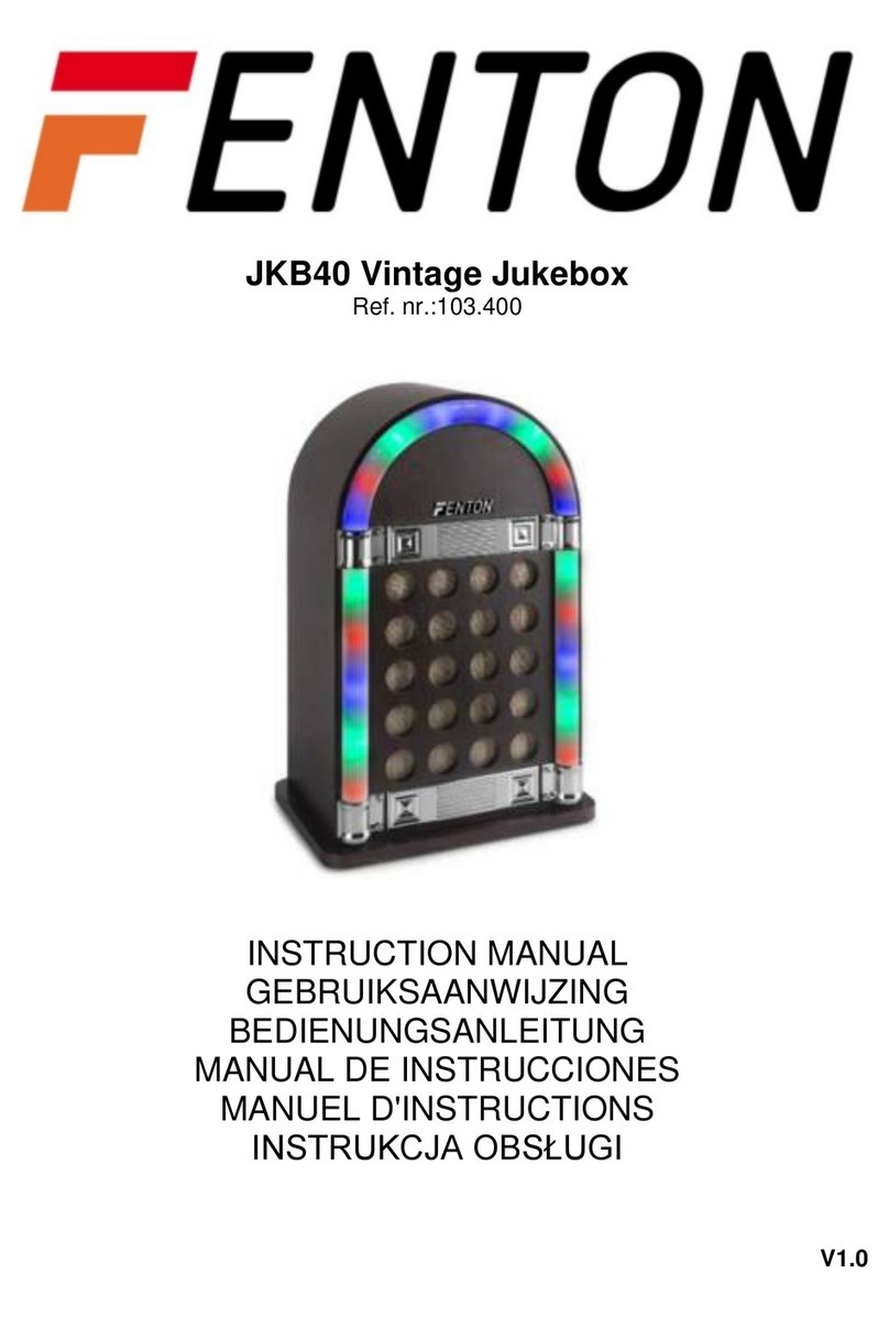 Fenton JKB40 instruction manual