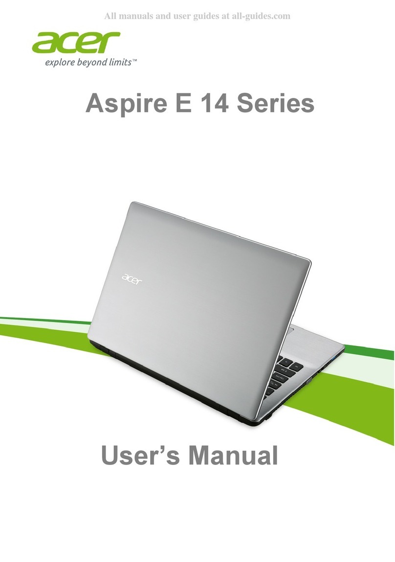 Acer Aspire E 14 Series user manual