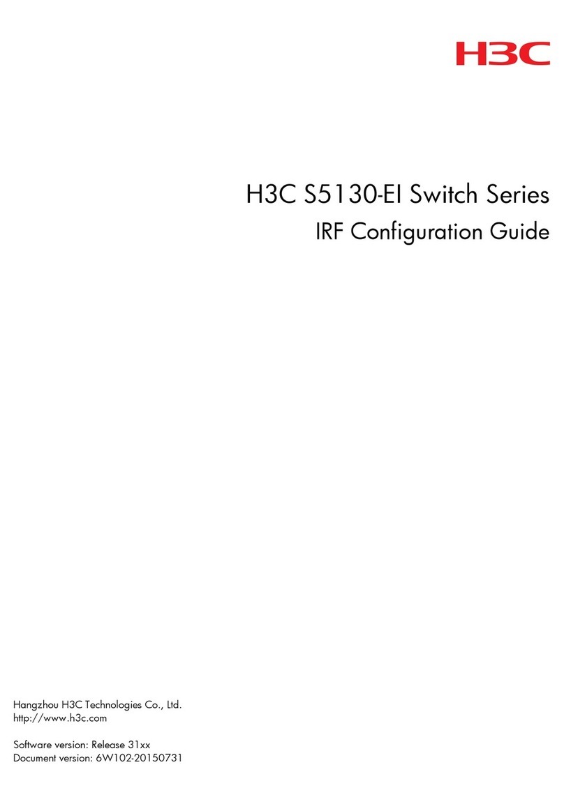 H3C S5130-28F-EI Configuration guide H3C S5130-28F-EI Configuration guide